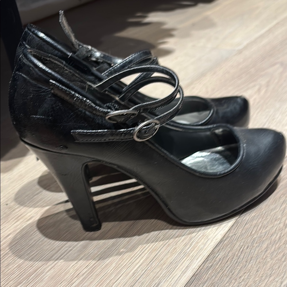 SOLD Black Vintage Mary Janes